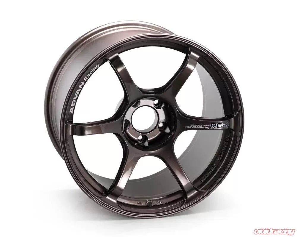 Advan RG-4 18x9.5 +45 5-100 Racing Copper Bronze Wheel