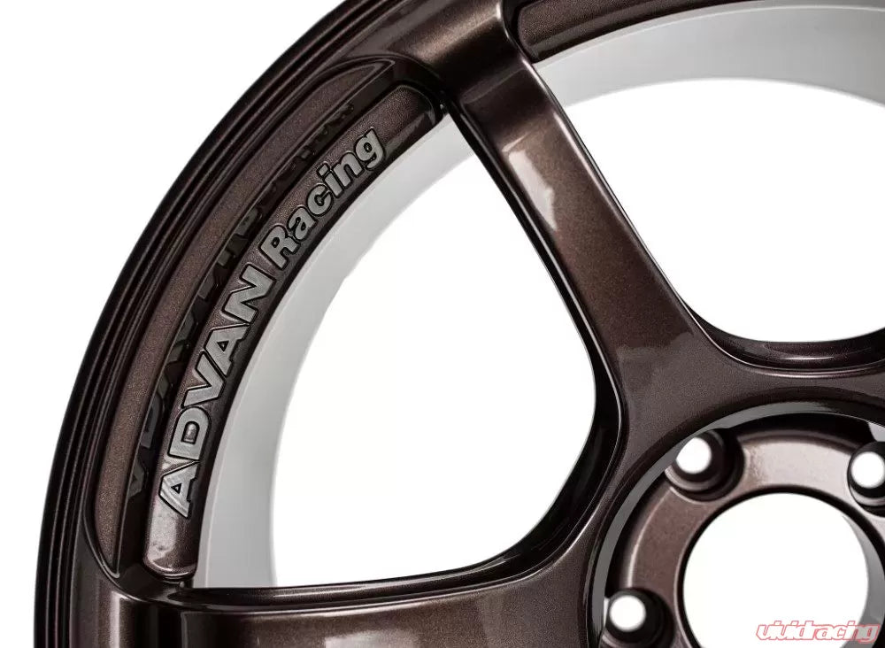 Advan RG-4 18x9.5 +45 5-100 Racing Copper Bronze Wheel