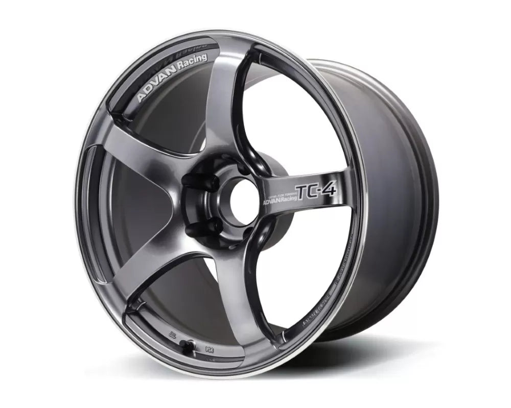 Advan TC4 18x9.5 +45 5-100 Racing Gunmetallic & Ring Wheel