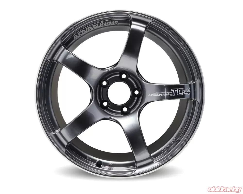 Advan TC4 18x9.5 +45 5-100 Racing Gunmetallic & Ring Wheel - 0