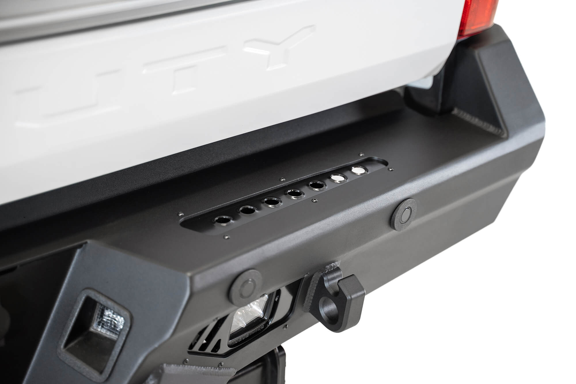 Addictive Desert Designs 17-20 Ford Super Duty Bomber HD Rear Bumper w/ Mounts For Cube Lights