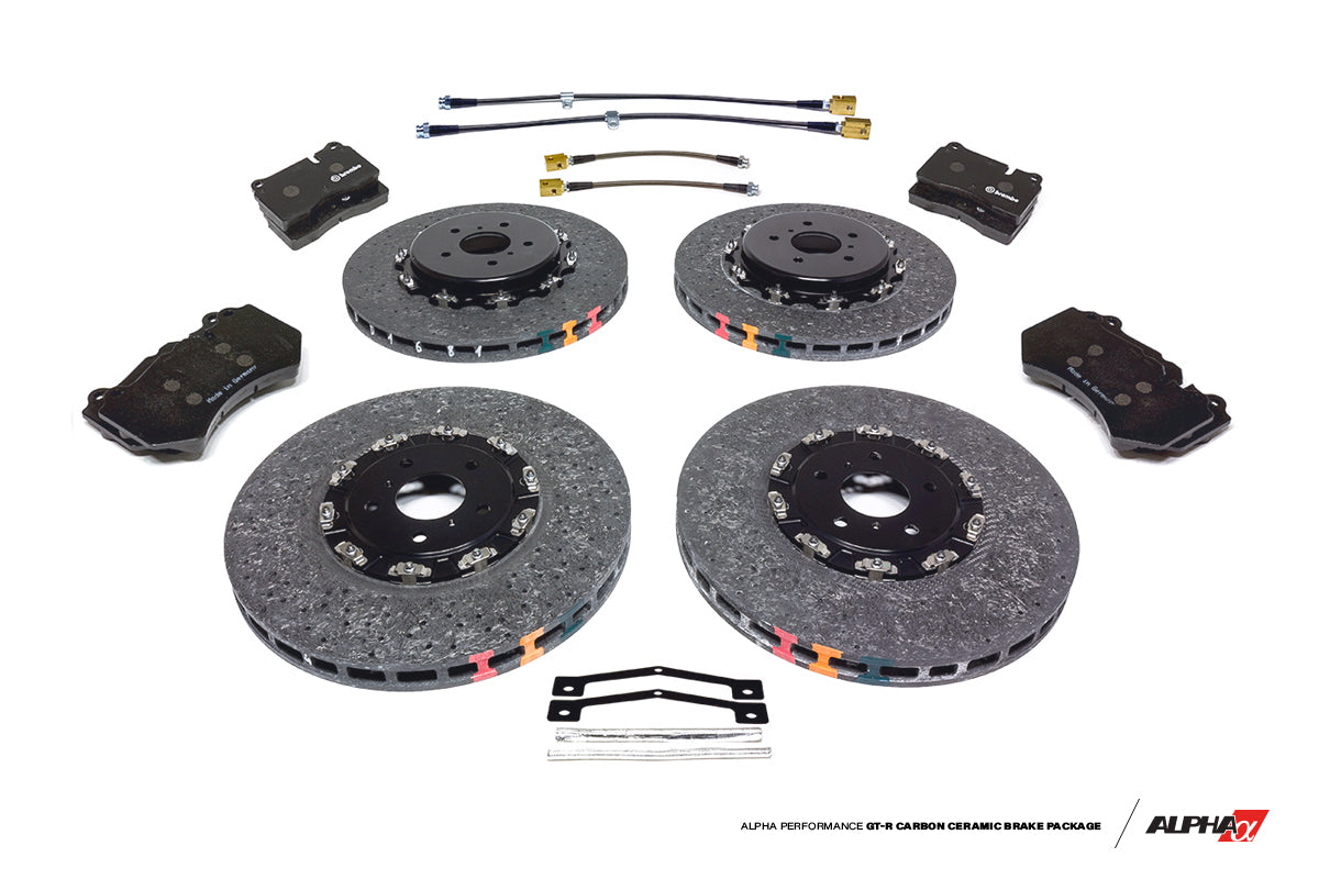 Alpha Performance R35 GT-R Carbon Ceramic Brake Package