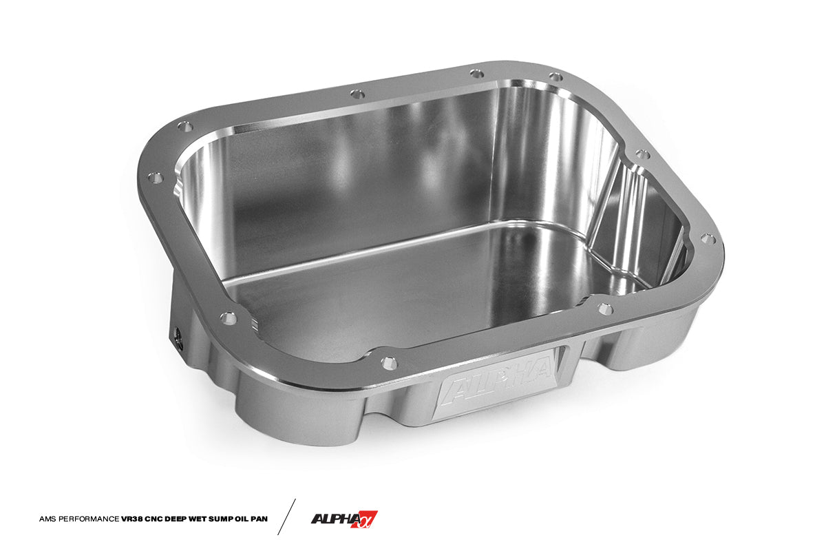 Alpha Performance Nissan R35 GT-R VR38 CNC Deep Wet Sump Oil Pan - 0