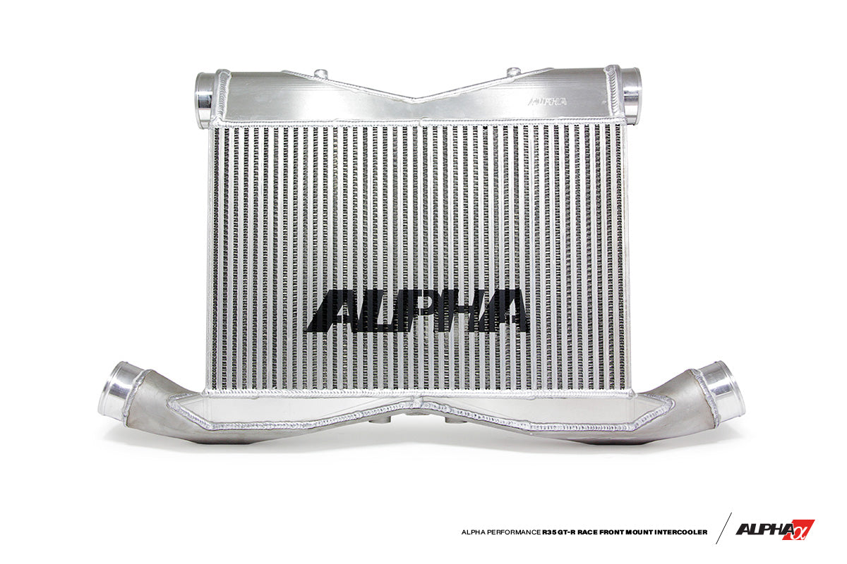 Alpha Performance R35 GT-R Race Front Mount Intercooler Upgrade