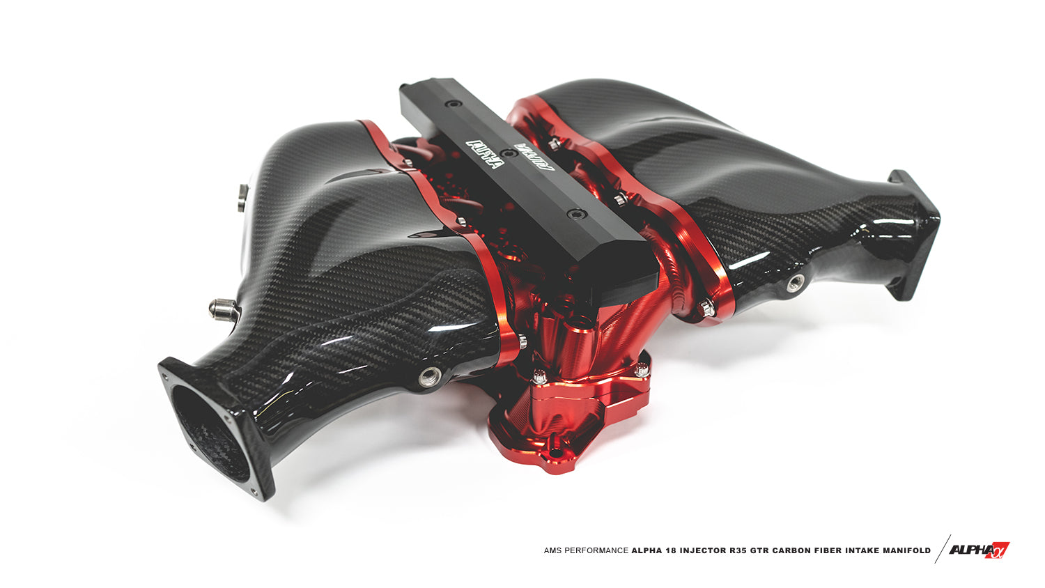 ALPHA PERFORMANCE 18 INJECTOR R35 GT-R CARBON FIBER INTAKE MANIFOLD