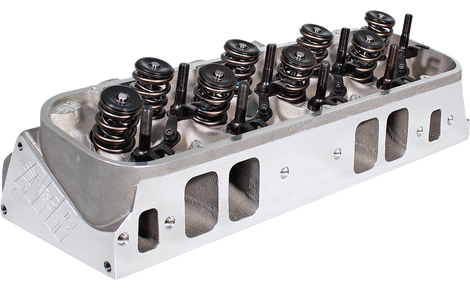 AFR 24 BBC Cylinder Head 345cc Partially CNC Ported. 117cc chambers. Race Ready.