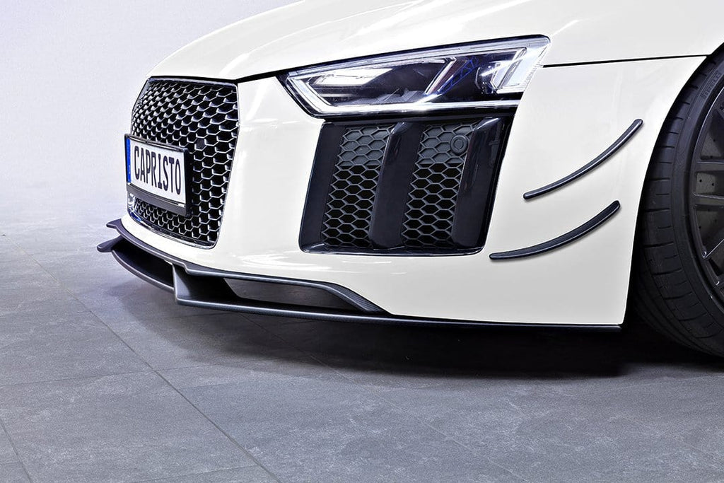 Audi R8 V10 PLUS (2015 ) - Carbon Front Fins (Matte)