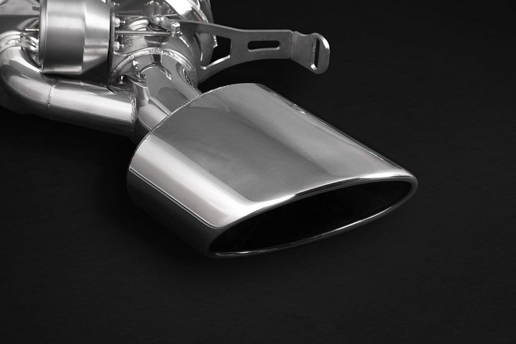 Audi RS5 (B9/F5) Valved Catback Exhaust System W MidPipes, Oval RS-Style Tips, With CES3