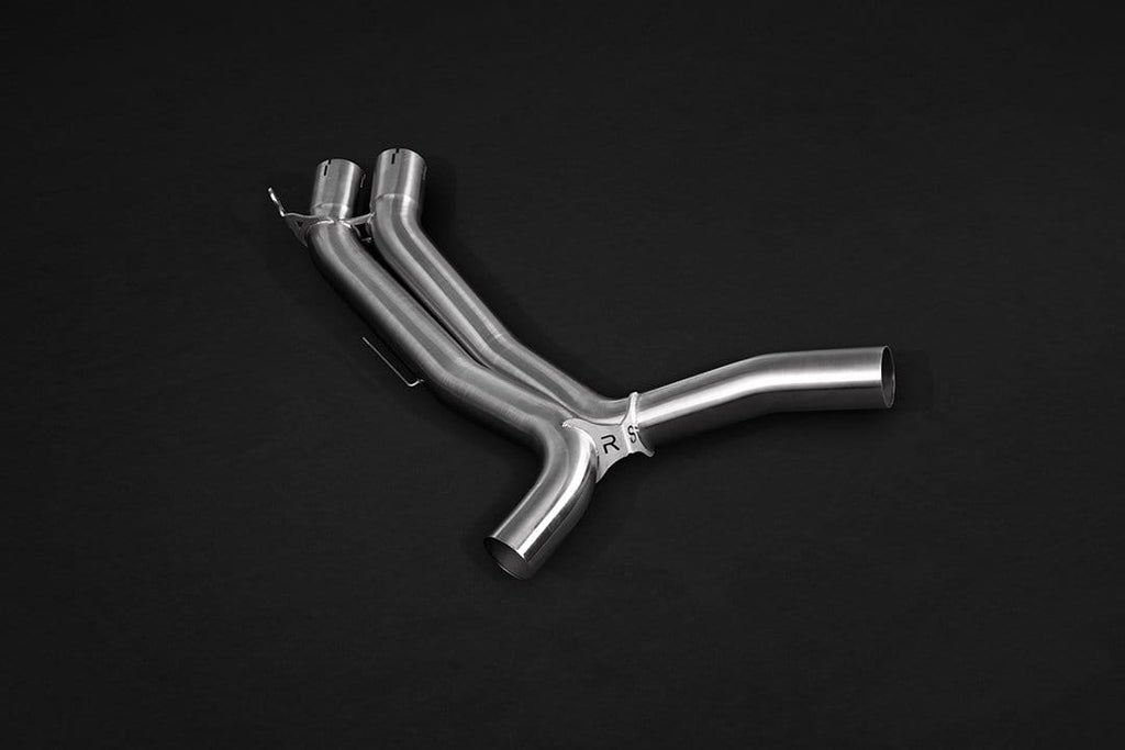 Audi RS5 (B9/F5) Valved Catback Exhaust System W MidPipes, Oval RS-Style Tips, With CES3