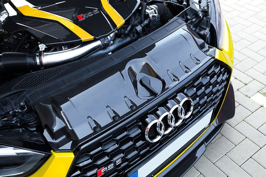 Audi RS5 (F5) - Carbon Fiber Engine Cover & Lock Cover Set