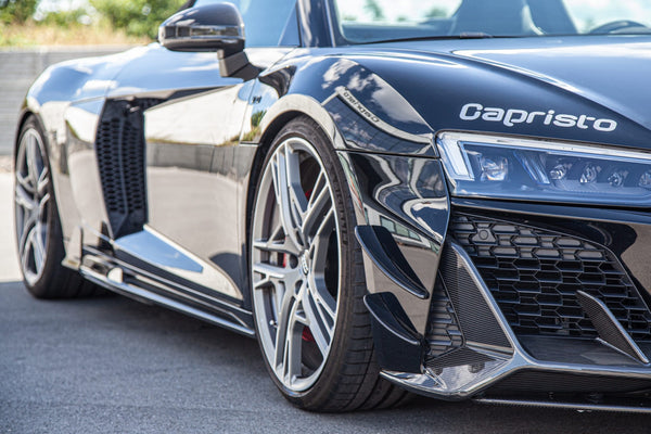 Capristo Carbon Front Fins | Audi R8 Gen2