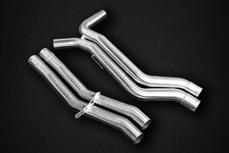 Capristo Valved Exhaust With RS-Style Oval Tips (E2P) | Audi RS6/RS7 C8