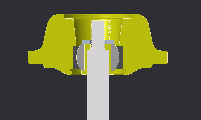 Spherical Front Upper Strut Mount - B8