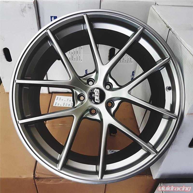 BBS CIR 19 X 9.5 +40 5 X 114.3 PFS PLATINUM w/STAINLESS LIP - 0