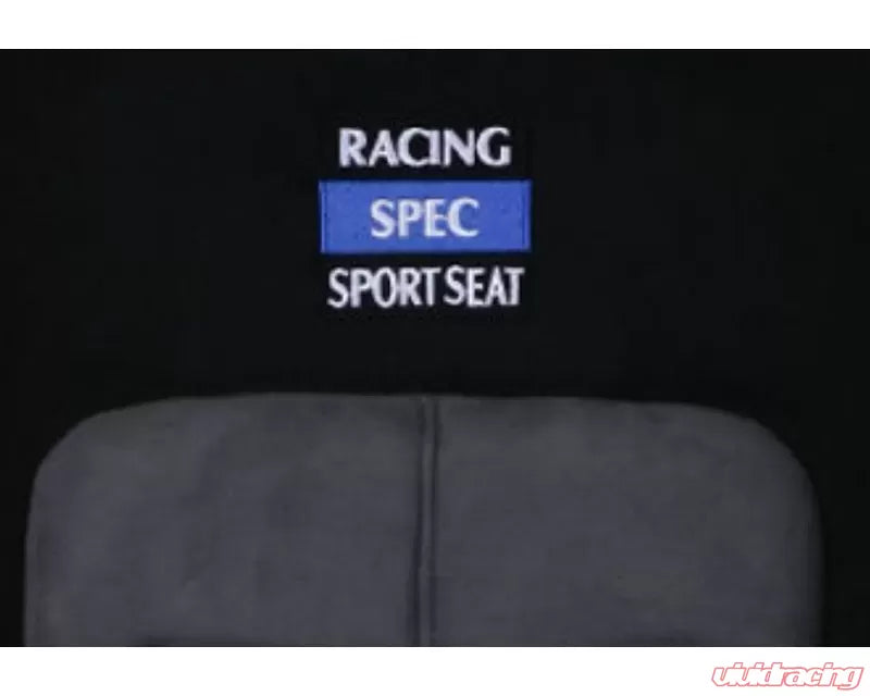 Buddy Club Racing Spec Sport Reclinable Seat Black w/adaptor plate - 0