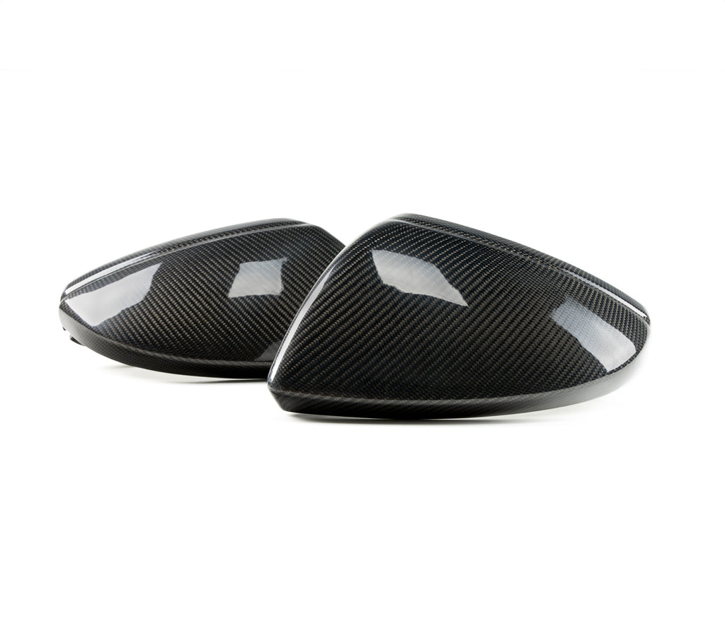 Carbon Fiber Mirror Covers - Audi / C8 A6 | VELT-CFMC-C8A6