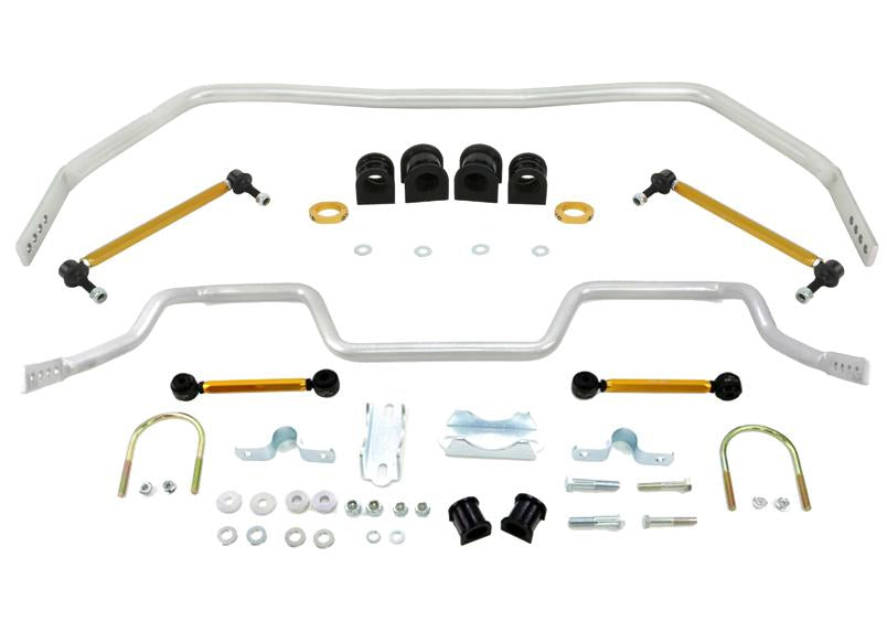 Whiteline 05-14 Ford Mustang (Incl. GT) Front & Rear Sway Bar Kit