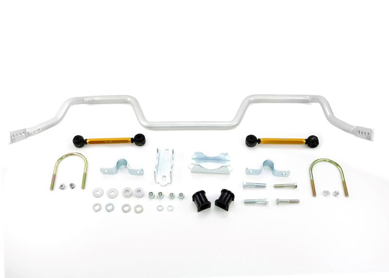 Whiteline 05+ Ford Mustang Coupe 8 cyl (Inc Shelby GT / GT500) Rear 27mm Heavy Duty Adj Swaybar - 0