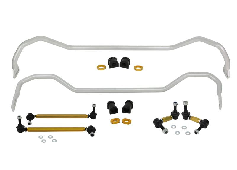 Whiteline 08-09 Pontiac G8 / G8 GT (Incl. 2009 G8 GXP) Front & Rear Sway Bar Kit - 0