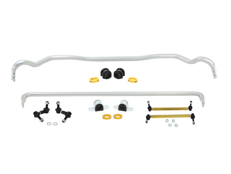 Whiteline 10-14 Hyundai Genesis Coupe 2.0T / 2.0T Premium Front & Rear Sway Bar Kit - 0