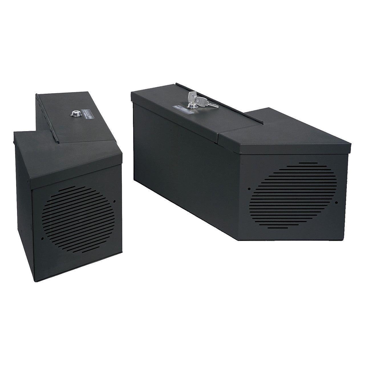 Tuffy Speaker/Storage Boxes W/ Keyed Lock