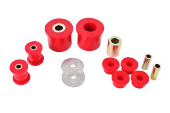 BMR 08-09 Pontiac G8 Rear Suspension Bushing Kit (BK004 BK005 BK006) - Black/Red