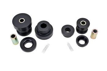 BMR 10-15 5th Gen Camaro Rear Cradle Full Race Version Bushing Kit (Delrin) - Black