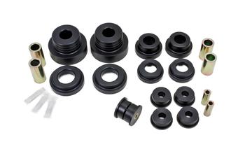 BMR 10-15 5th Gen Camaro Race Version Rear Cradle Bushing Kit (BK026 BK027) - Black