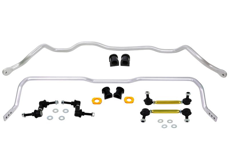 Whiteline 03-06 Mitsubishi Lancer EVO / 05-06 EVO MR/RS Front & Rear Sway Bar Kit w/24mm Rear - 0