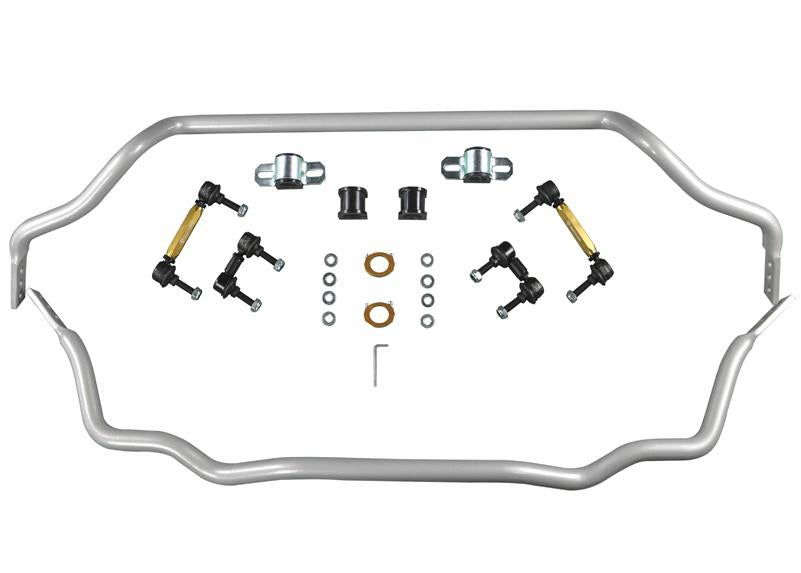 Whiteline 10-15 Mitsubishi Lancer EVO (MR/GSR) / 2015 EVO Final Edition Front & Rear Sway Bar Kit - 0