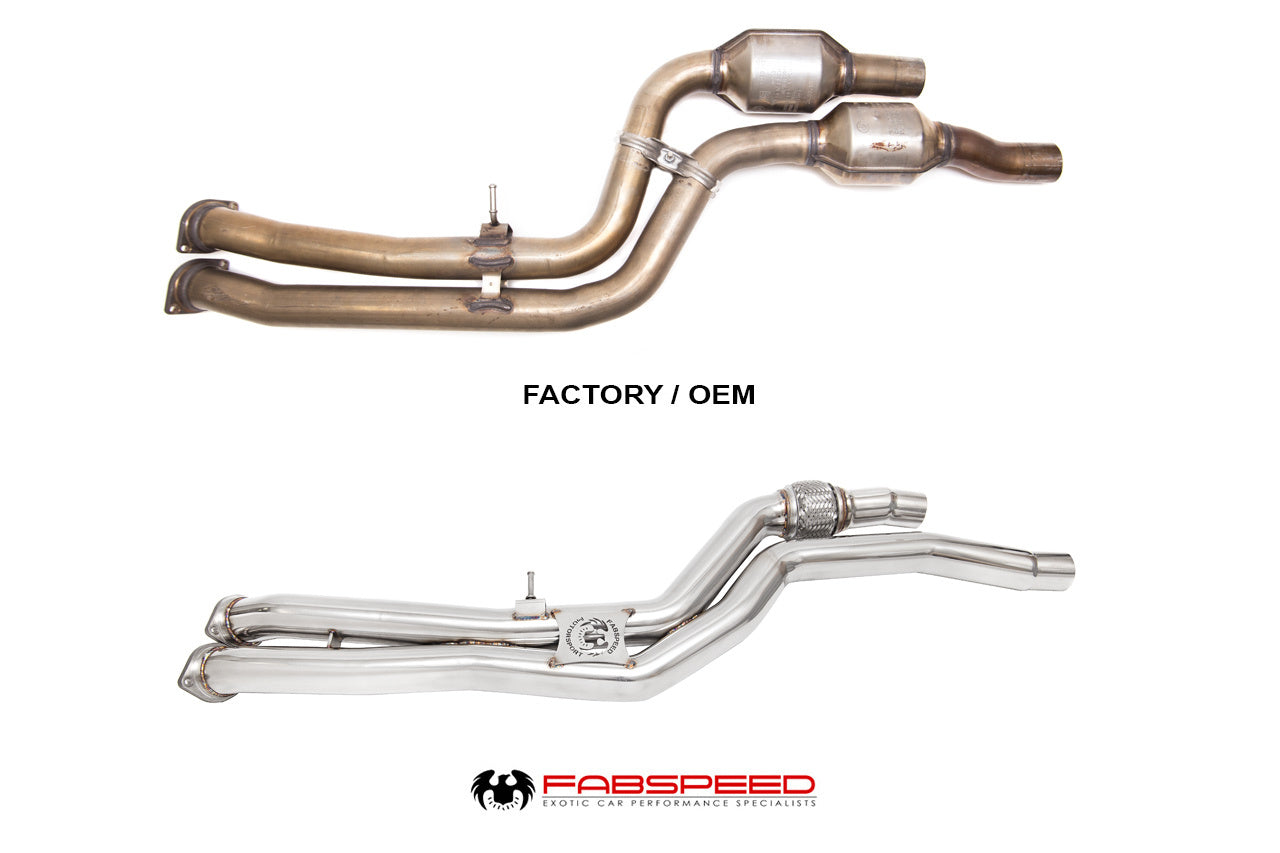 Fabspeed BMW M3/M4 (F80/F82) 2nd X-Pipe (2014-2020) - 0