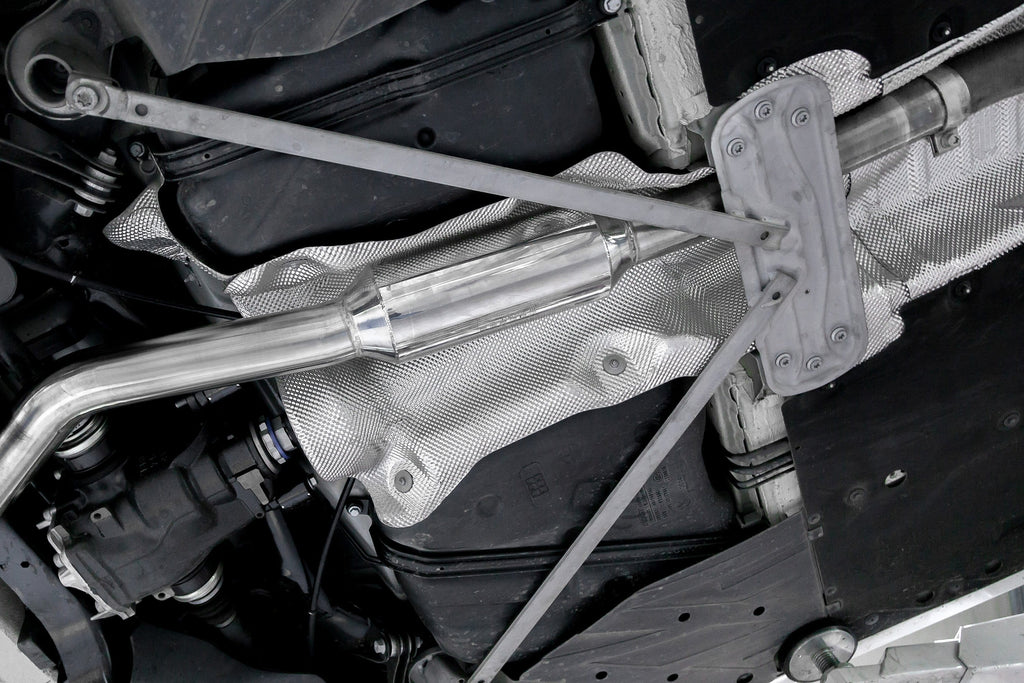 BMW 428i Valved Exhaust System With Mid-Silencer, Skirt, And CES-3 Controller