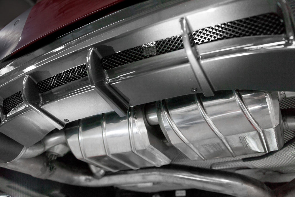 BMW 428i Valved Exhaust System With Mid-Silencer, Skirt, And CES-3 Controller