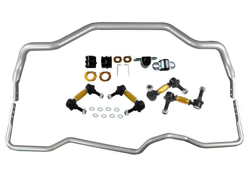 Whiteline 03-08 Nissan 350Z / Infinti G35 Front and Rear Swaybar Assembly Kit - 0