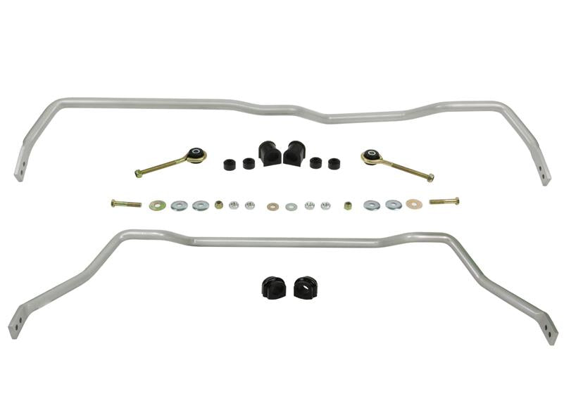 Whiteline 5/87-94 Nissan Skyline R32 GTS/GTS-T RWD Front & Rear Sway Bar Kit 24mm - 0