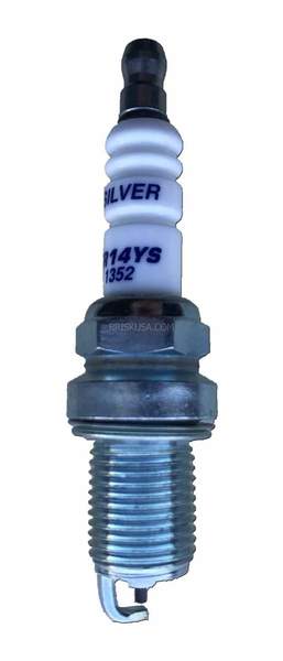 Brisk Silver Racing DR14YS Spark Plug - Priced Each