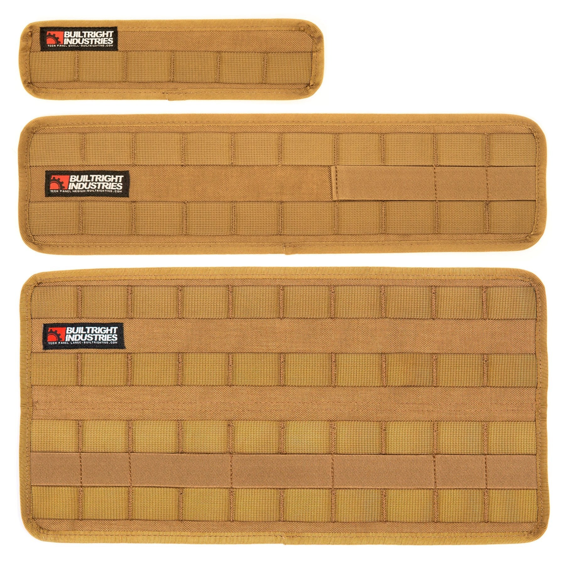 Tech Panel, Tan - 3pc Kit