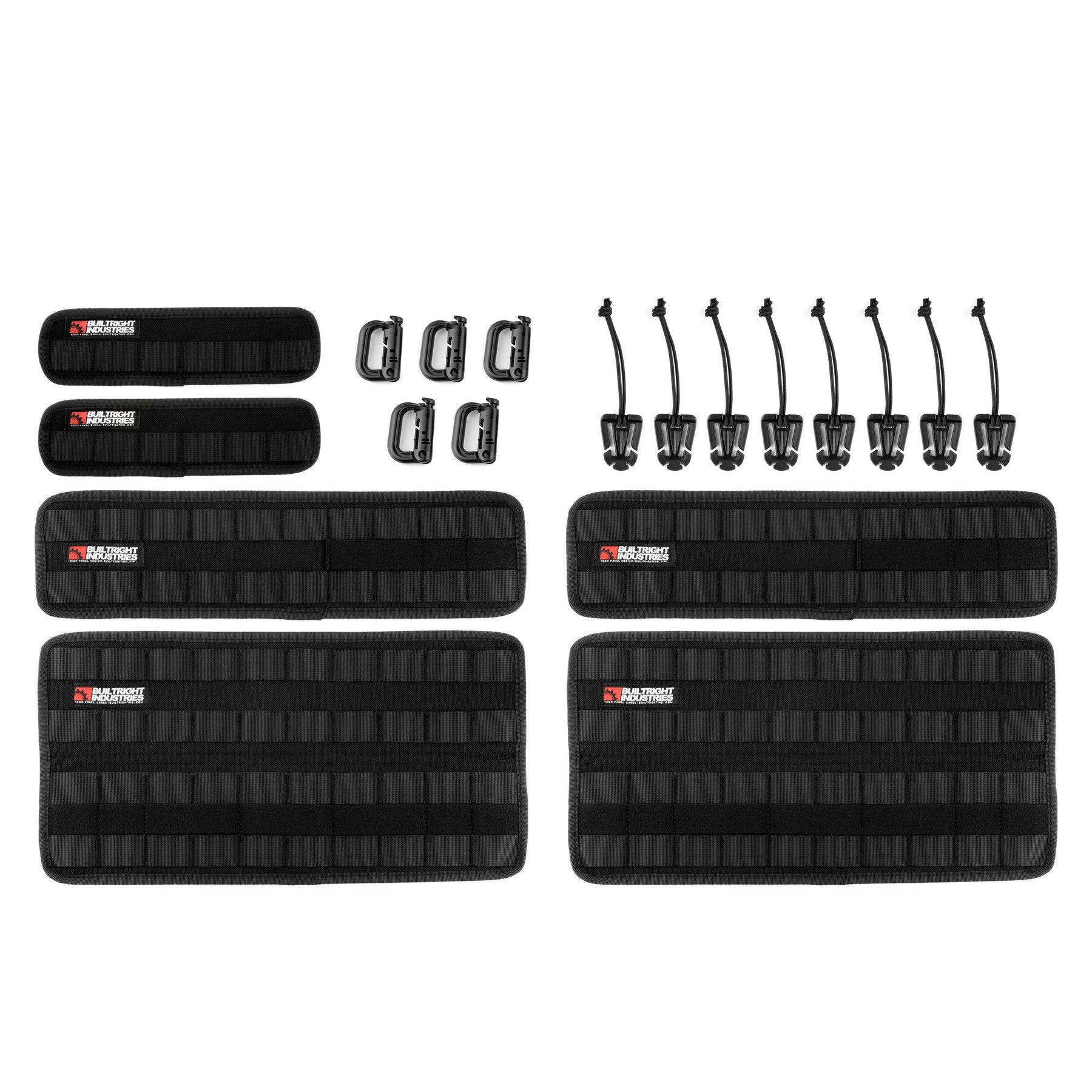 Tech Panel, Black - 6pc+ Kit