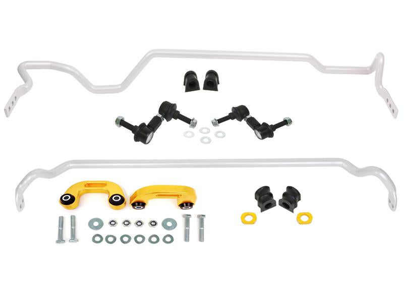 Whiteline 02-07 Subaru Impreza WRX Front And Rear Sway Bar Kit 22mm - 0