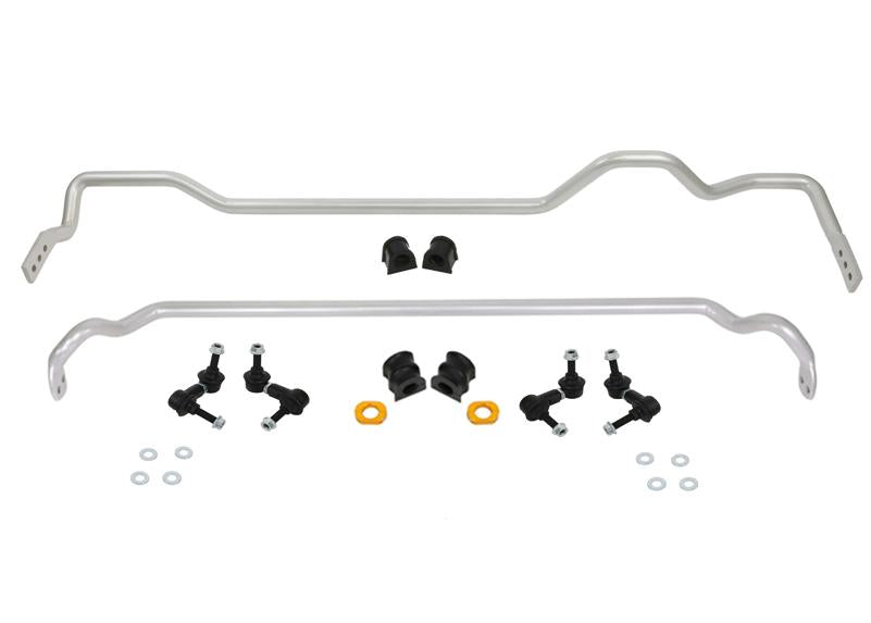 Whiteline 04-07 Subaru WRX STi Front and Rear Swaybar Kit 22mm - 0