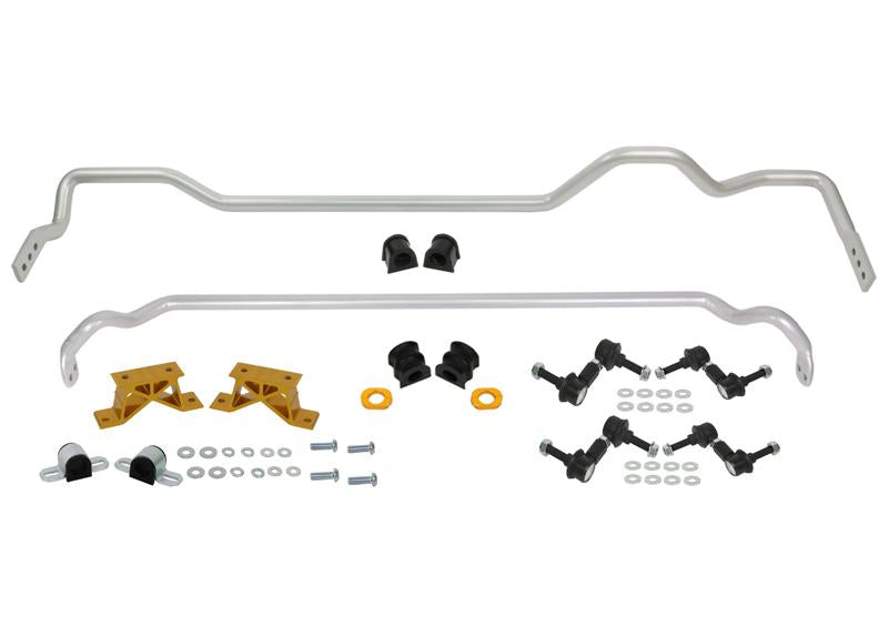 Whiteline 06-07 Subaru WRX STi Front and Rear 24mm Swaybar Kit - 0