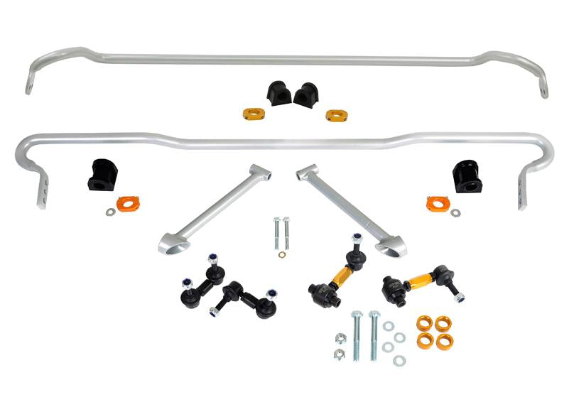 Whiteline 08-10 Subaru WRX Front And Rear Sway Bar Kit 22mm - 0