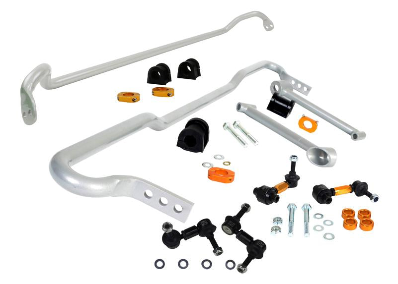 Whiteline 08-10 Subaru WRX Front And Rear Sway Bar Kit 22mm