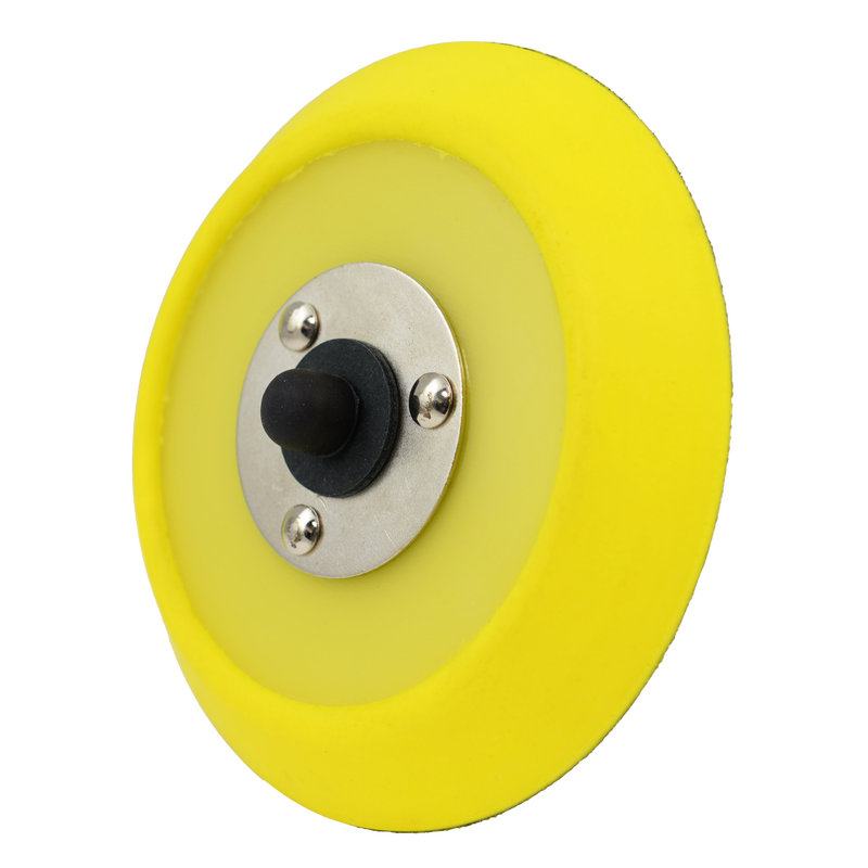 Dual-Action Hook & Loop Flexible Backing Plate (6 Inch)  (Molded Urethane Backing Plate)