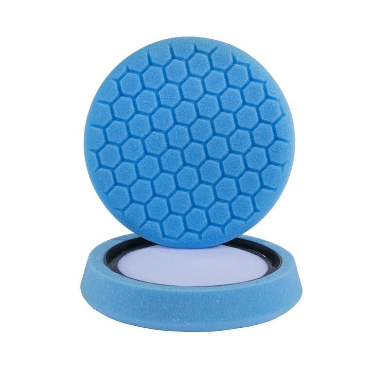 Self-Centered Hex-Logic Light Cleaning Glazes and Gloss Enhancing Pad Blue (7.5 Inch)