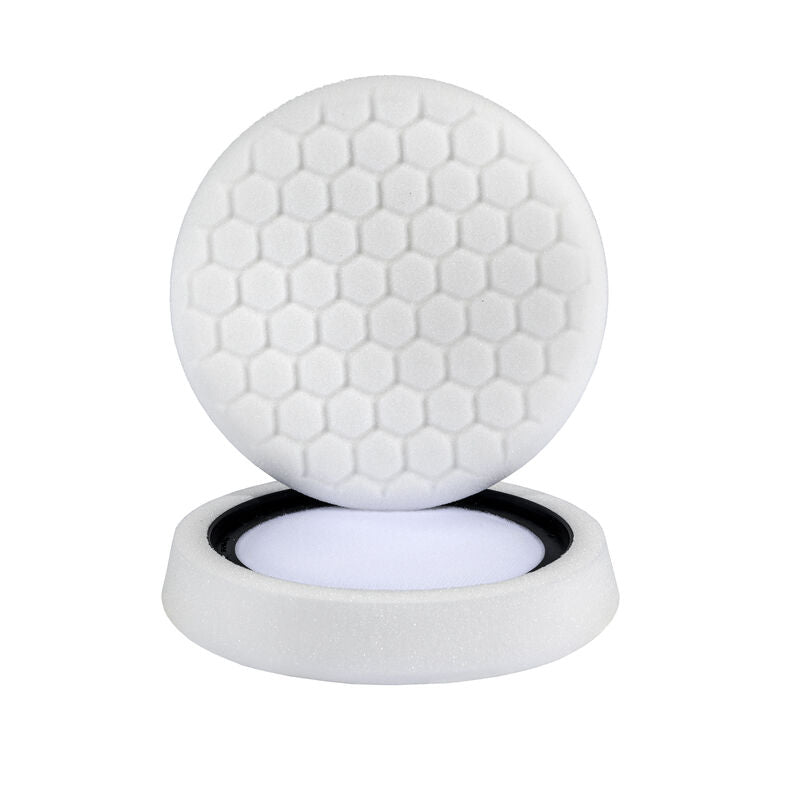 Self-Centered Hex-Logic Medium Life Polishing Pad White (7.5 Inch)