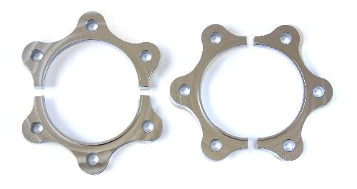 BLOX Honda S2000 Racing Half Shaft Spacers-Silver (Recommended for vehicles lowered 1.25in or more)