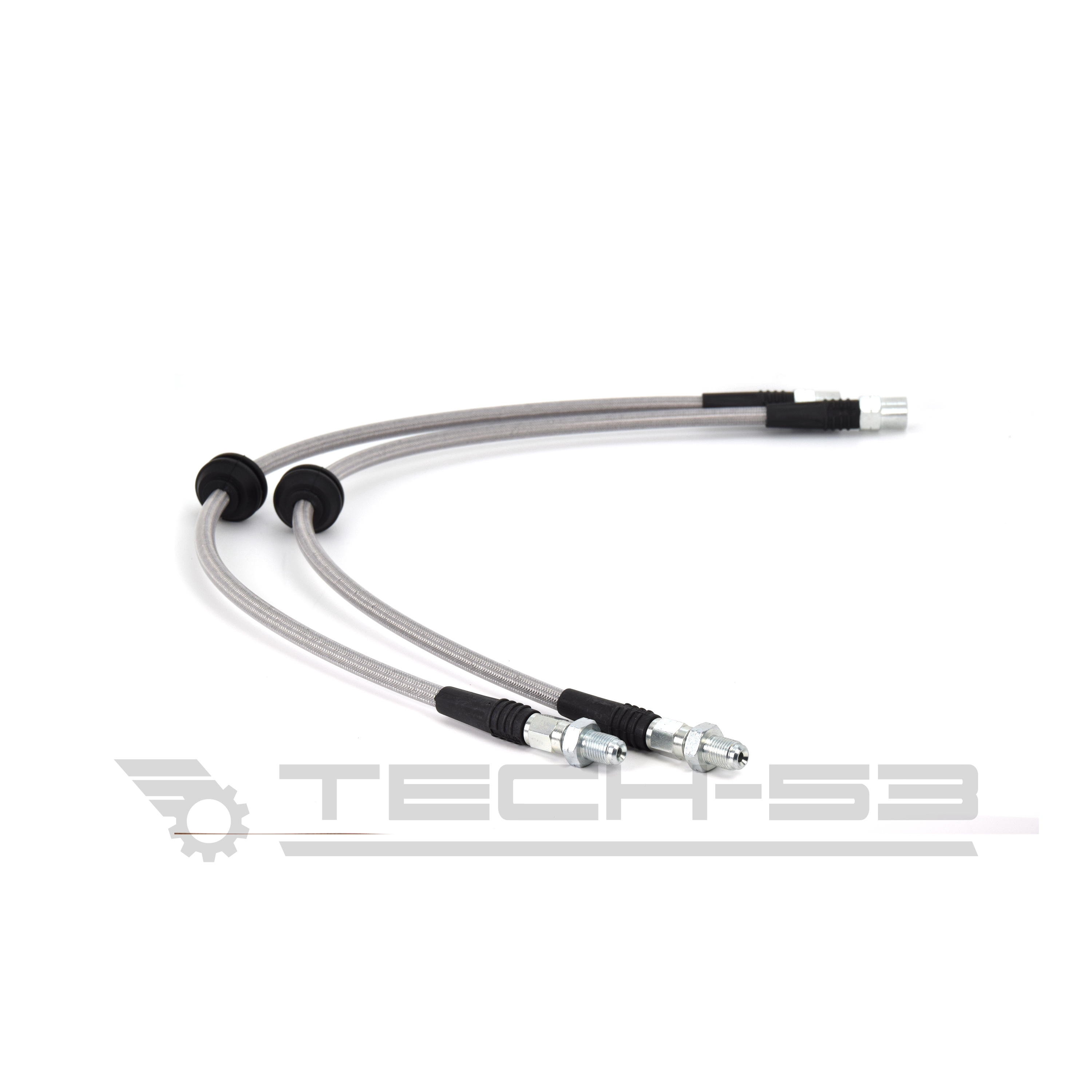 BMW E36 FRONT Stainless Steel Brake Line PAIR - DOT Compliant