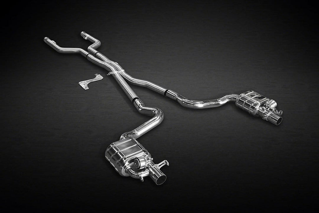 Mercedes C43 AMG T-Model (S205) - Valved Exhaust System, Mid-Pipe (With CES-3 Remote)