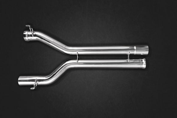 Capristo Valved Exhaust With Mid-Silencer Delete Pipes (CES3) - Mercedes AMG / W204 / C63 | 02MB02003008 - 0